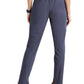 Women's Flat Front Waistband Pant - BUP601 - Steel