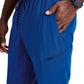 Men's Rib Cuff Jogger Style Pant - BUP602 - New Royal