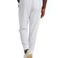 Men's Rib Cuff Jogger Style Pant - BUP602 - White