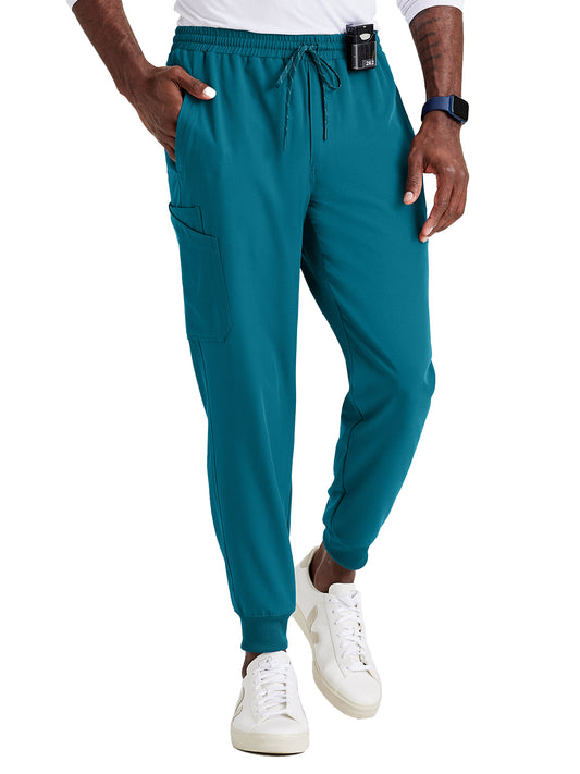Men's Rib Cuff Jogger Style Pant - BUP602 - Bahama