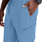 Men's Rib Cuff Jogger Style Pant - BUP602 - Ciel Blue