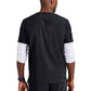 Men's Classic V-Neck Top - BUT153 - Black