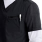 Men's Classic V-Neck Top - BUT153 - Black