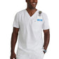 Men's Classic V-Neck Top - BUT153 - White