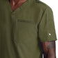 Men's Classic V-Neck Top - BUT153 - Olive