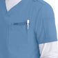 Men's Classic V-Neck Top - BUT153 - Ciel Blue