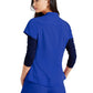 Women's Henley Style Top - BUT163 - New Royal