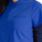 Women's Henley Style Top - BUT163 - New Royal