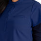 Women's Henley Style Top - BUT163 - Indigo (Navy)