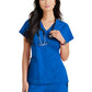 Women's Tool Strip Detail Top - BUT167 - New Royal
