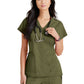 Women's Tool Strip Detail Top - BUT167 - Olive