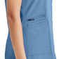 Women's Tool Strip Detail Top - BUT167 - Ciel Blue
