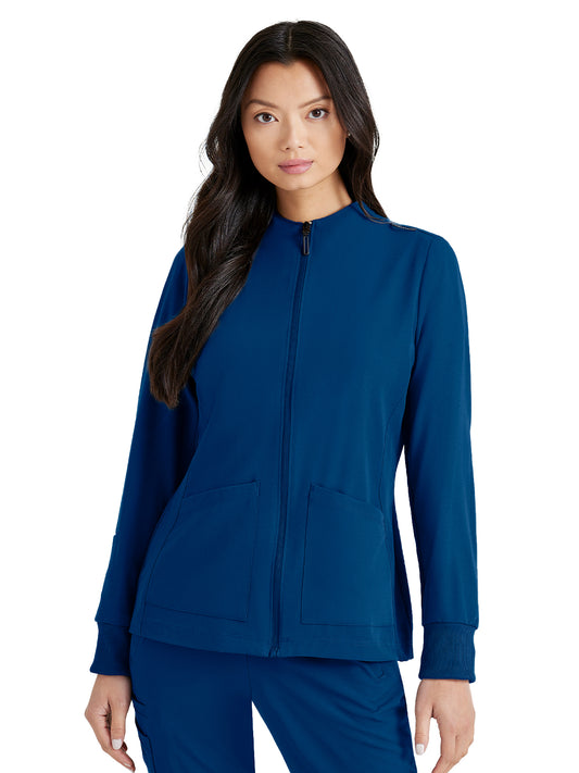 Women's Team Jacket - BUW884 - Indigo (Navy)