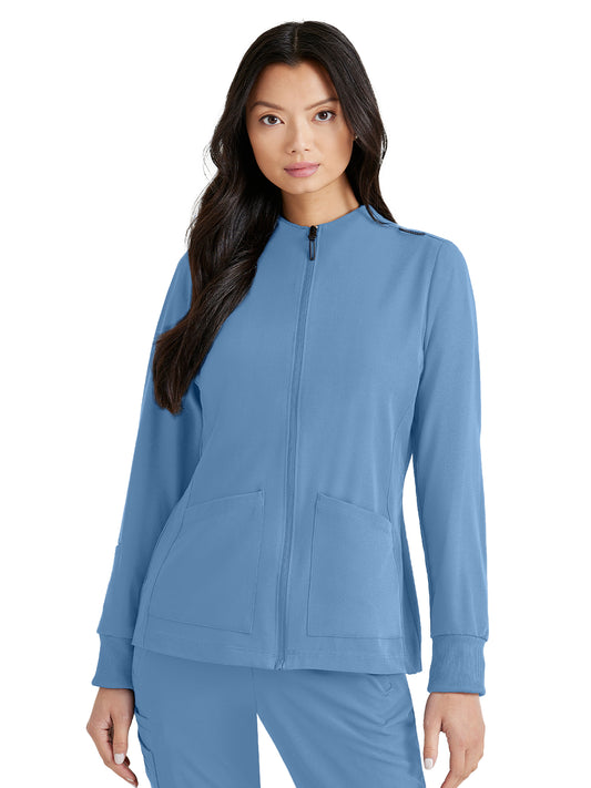 Women's Team Jacket - BUW884 - Ciel Blue