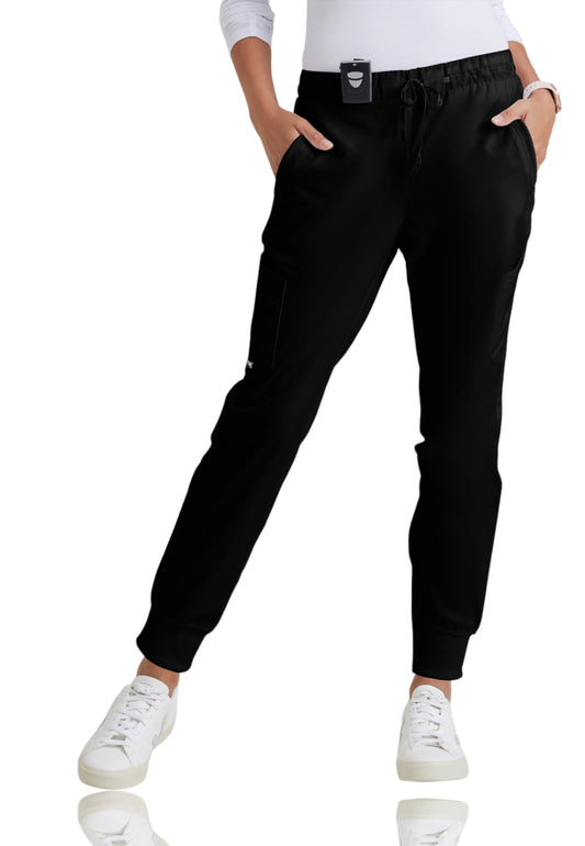 Women's Drawcord Waistband Kira Pant - GRP534 - Black