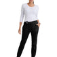 Women's Drawcord Waistband Kira Pant - GRP534 - Black