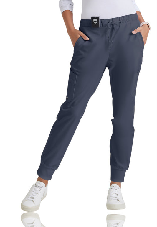 Women's Drawcord Waistband Kira Pant - GRP534 - Steel
