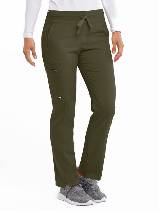 Women's Zip Cargo Pocket Kim Pant - GRSP500 - Olive