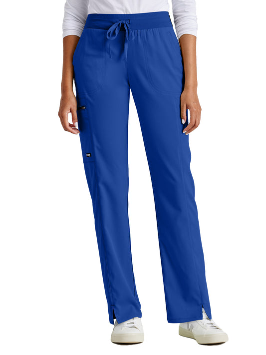 Women's Zip Cargo Pocket Kim Pant - GRSP500 - Galaxy