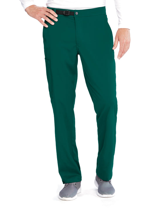Men's Zip Fly Cargo Pant - GRSP507 - Hunter Green