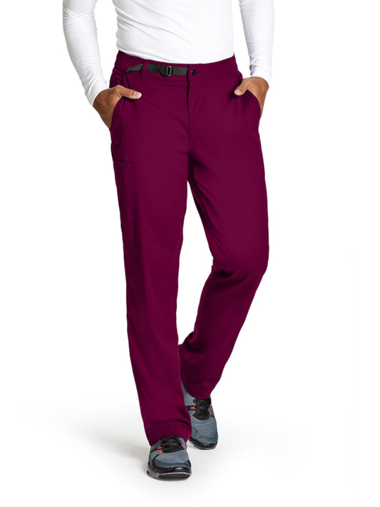 Men's Zip Fly Cargo Pant - GRSP507 - Wine
