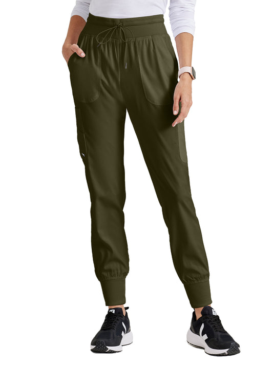 Women's 7-Pocket Carly Jogger Pant - GRSP527 - Olive