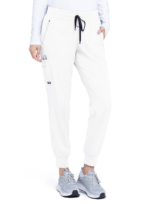 Women's Eden Jogger Pant - GRSP537 - White