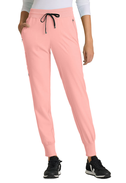 Women's Eden Jogger Pant - GRSP537 - Bright Papaya