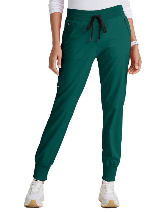 Women's Eden Jogger Pant - GRSP537 - Hunter Green