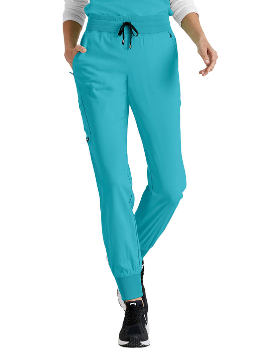 Women's Eden Jogger Pant - GRSP537 - Teal