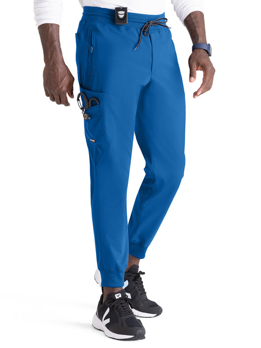 Men's Zip-Fly Murphy Jogger Pant - GRSP550 - New Royal