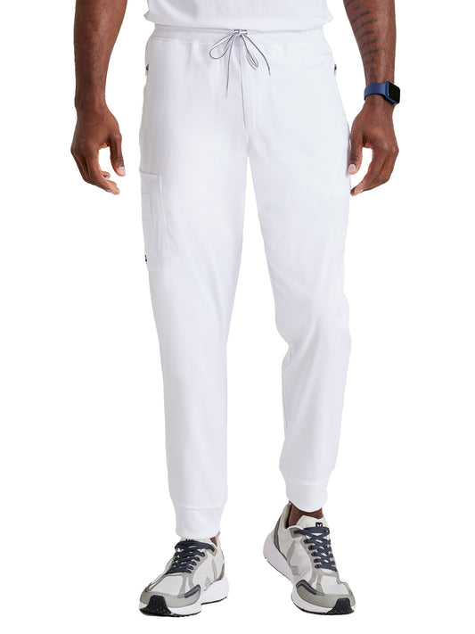 Men's Zip-Fly Murphy Jogger Pant - GRSP550 - White