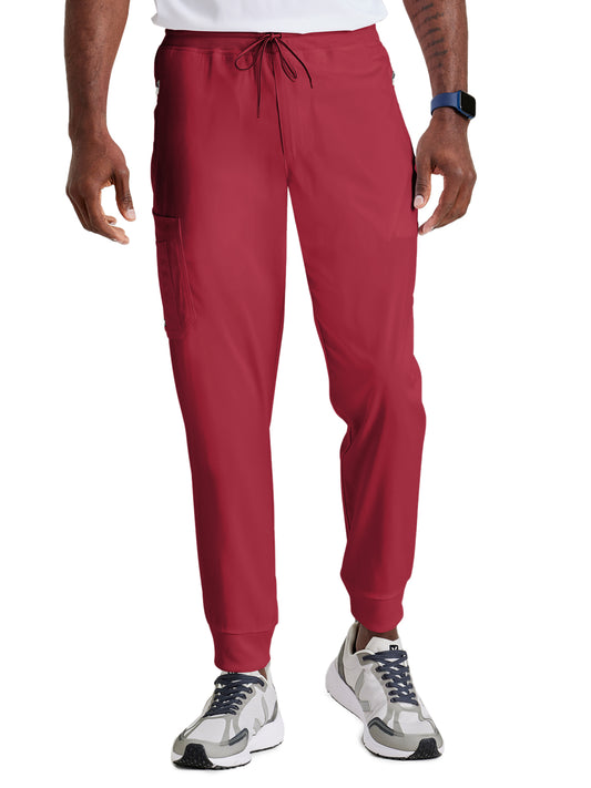 Men's Zip-Fly Murphy Jogger Pant - GRSP550 - Maple Red
