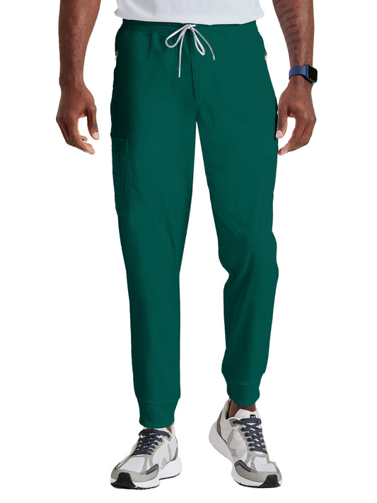 Men's Zip-Fly Murphy Jogger Pant - GRSP550 - Hunter Green