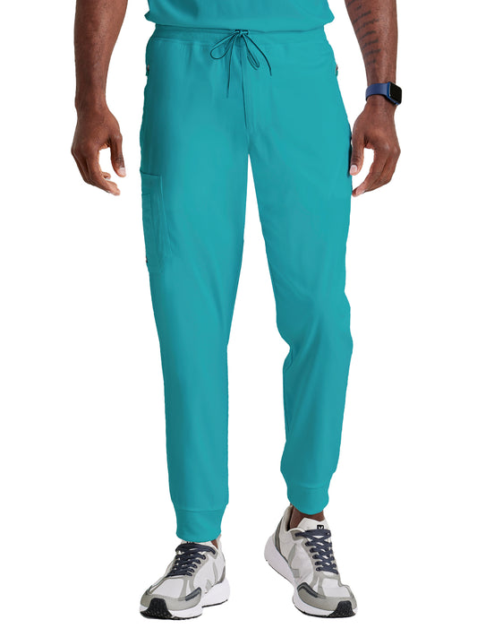 Men's Zip-Fly Murphy Jogger Pant - GRSP550 - Teal