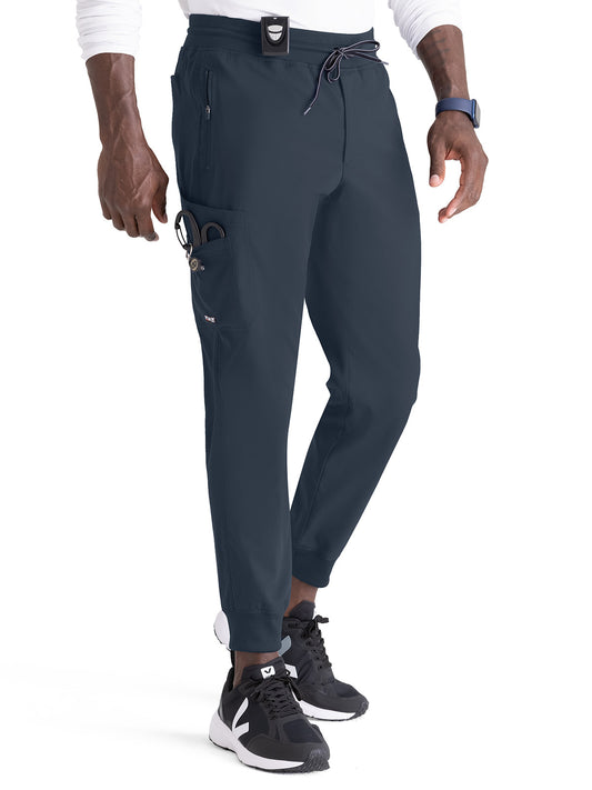 Men's Zip-Fly Murphy Jogger Pant - GRSP550 - Steel