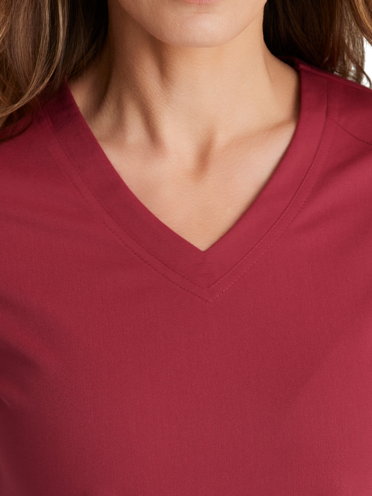 Women's Emma Top - GRST011 - Maple Red