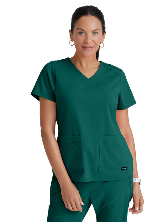 Women's Emma Top - GRST011 - Hunter Green