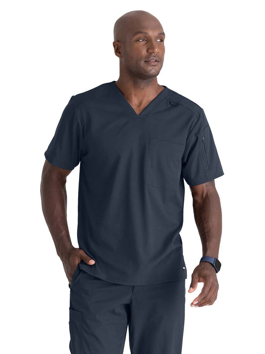 Men's Murphy Top - GRST079 - Steel