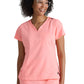 Women's Capri Top - GRST136 - Bright Papaya