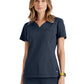 Women's Capri Top - GRST136 - Steel