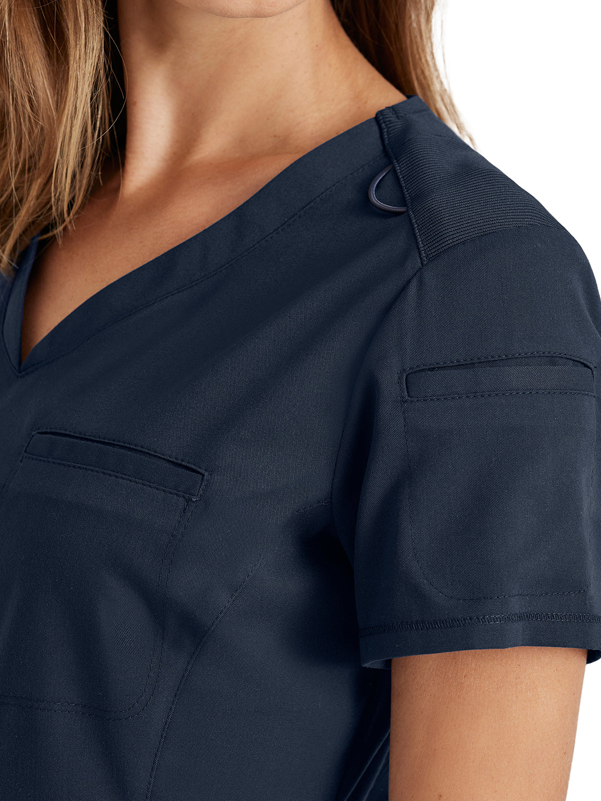 Women's Capri Top - GRST136 - Steel
