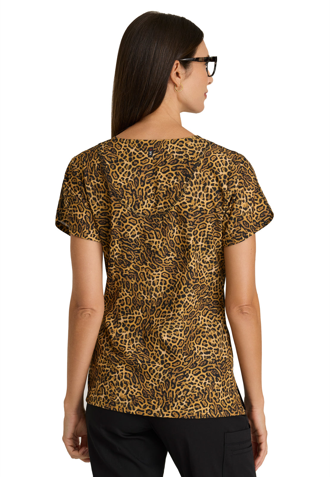 Women's Arie Print Top - GRST207 - Wild Side