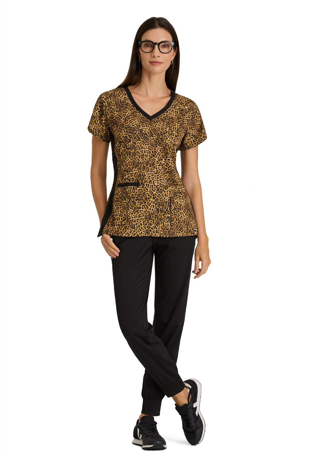 Women's Arie Print Top - GRST207 - Wild Side