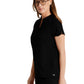 Women's 2 Pocket Banded Collar Avery Top - GRST230 - Black
