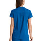 Women's 2 Pocket Banded Collar Avery Top - GRST230 - New Royal