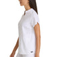 Women's 2 Pocket Banded Collar Avery Top - GRST230 - White
