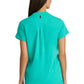 Women's 2 Pocket Banded Collar Avery Top - GRST230 - Alpine Aqua