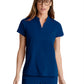 Women's 2 Pocket Banded Collar Avery Top - GRST230 - Indigo (Navy)