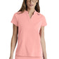 Women's 2 Pocket Banded Collar Avery Top - GRST230 - Bright Papaya